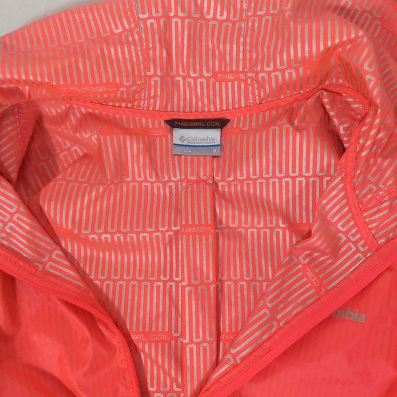 Columbia Lightweight Jacket Thermal Coil Women's Size Medium Pink and Gray - Picture 5 of 8